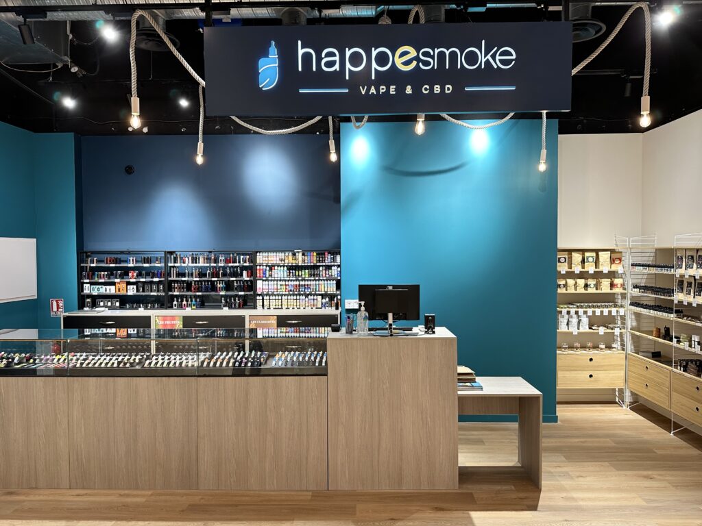 Boutique Happesmoke Cigarettes électroniques les Terrasses du port à Marseille